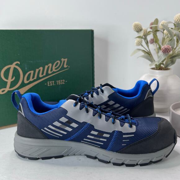 Danner Run Time 3" ESD Composite Toe Sneaker Dark Blue/Gray 12378 Men 11.5D NWB - Picture 6 of 10